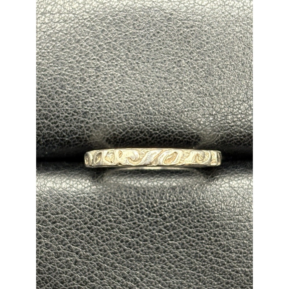 Silpada Sterling Silver Stacking Band Ring Size 6 925 H3
